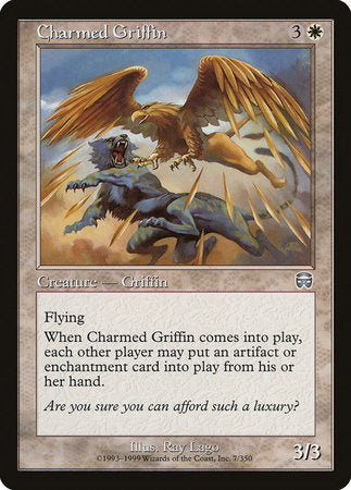 Charmed Griffin [Mercadian Masques] | North Game Den