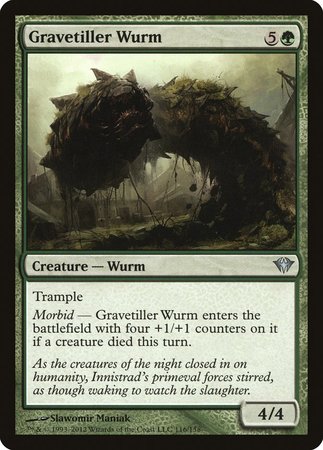 Gravetiller Wurm [Dark Ascension] | North Game Den