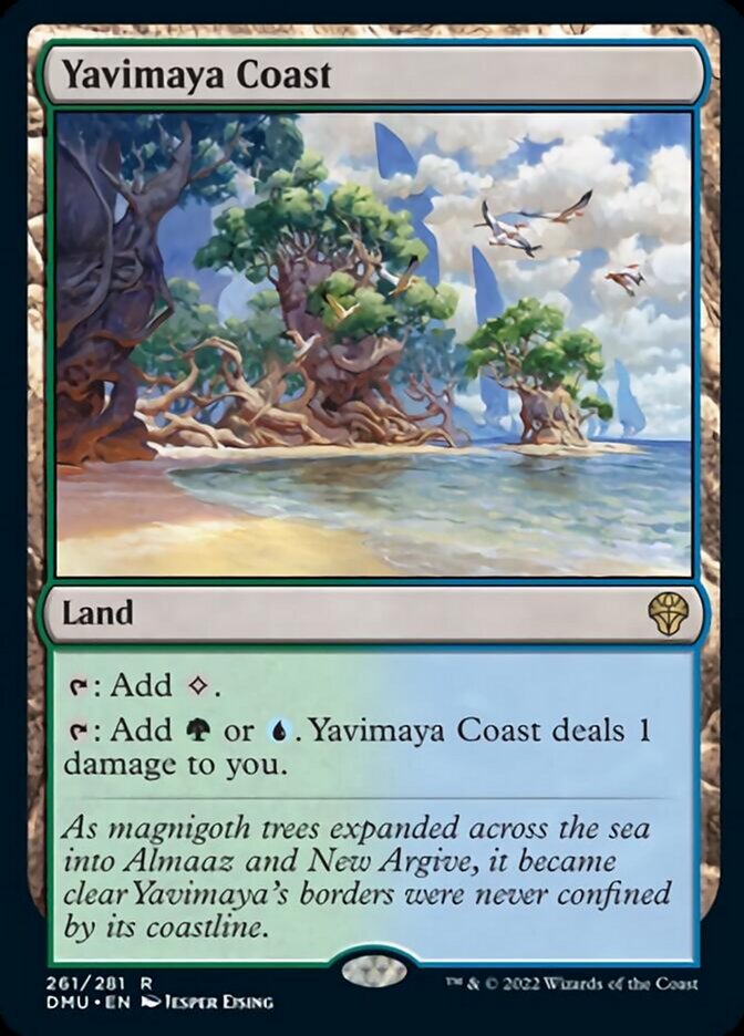 Yavimaya Coast [Dominaria United] | North Game Den