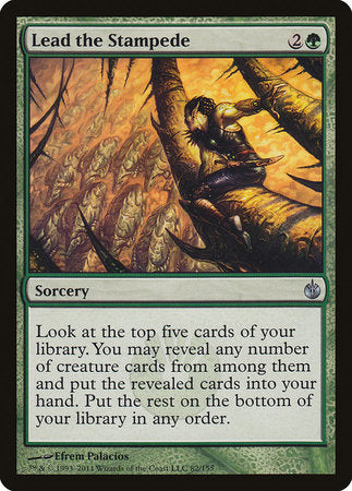 Lead the Stampede [Mirrodin Besieged] | North Game Den