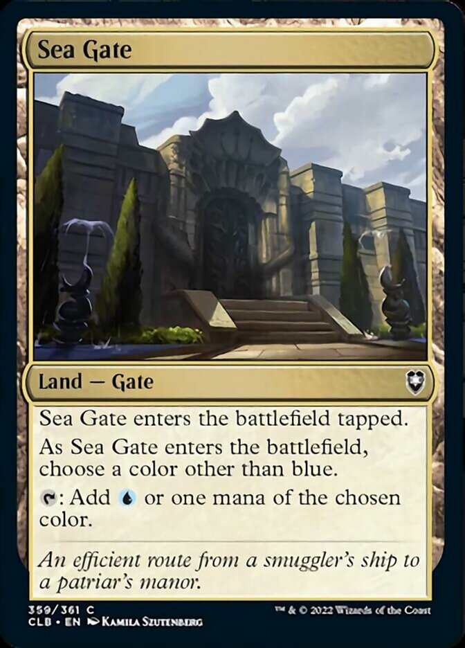 Sea Gate [Commander Legends: Battle for Baldur's Gate] | North Game Den