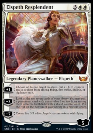 Elspeth Resplendent (Promo Pack) [Streets of New Capenna Promos] | North Game Den