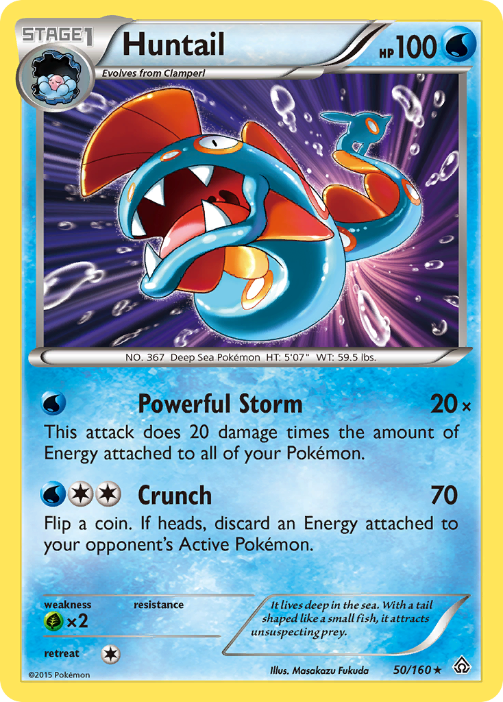 Huntail (50/160) [XY: Primal Clash] | North Game Den