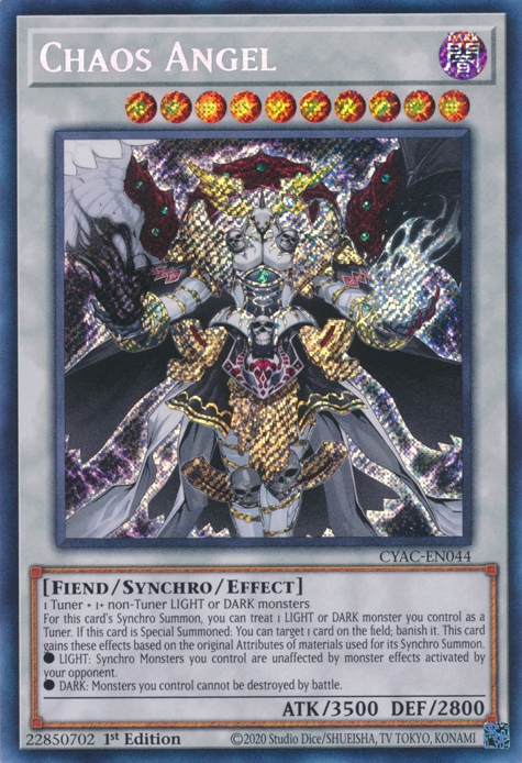 Chaos Angel [CYAC-EN044] Secret Rare | North Game Den