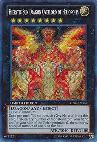 Hieratic Sun Dragon Overlord of Heliopolis [CT09-EN004] Secret Rare | North Game Den