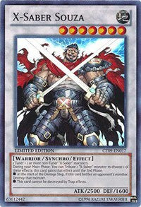 X-Saber Souza [CT09-EN017] Super Rare | North Game Den