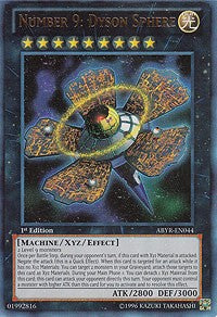 Number 9: Dyson Sphere [ABYR-EN044] Ultra Rare | North Game Den