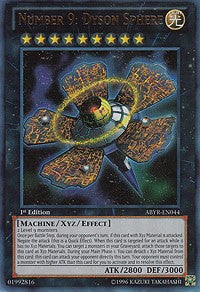 Number 9: Dyson Sphere (UTR) [ABYR-EN044] Ultimate Rare | North Game Den