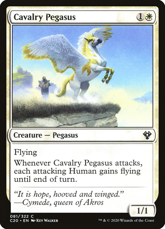 Cavalry Pegasus [Commander 2020] | North Game Den