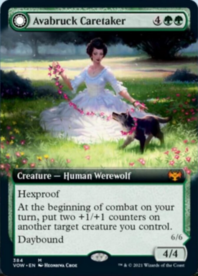 Avabruck Caretaker // Hollowhenge Huntmaster (Extended) [Innistrad: Crimson Vow] | North Game Den