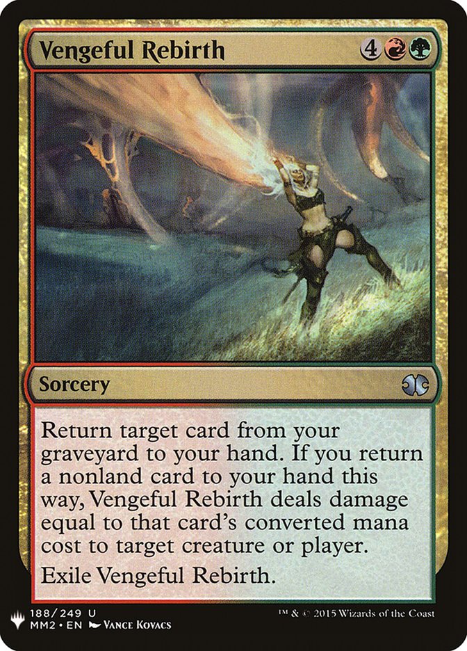 Vengeful Rebirth [Mystery Booster] | North Game Den