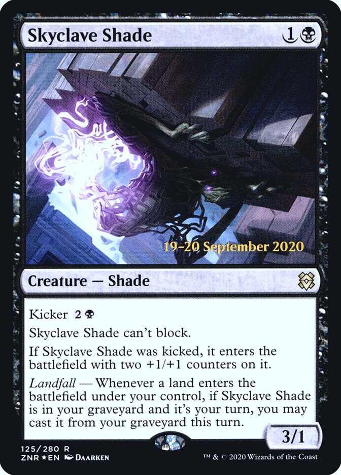 Skyclave Shade  [Zendikar Rising Prerelease Promos] | North Game Den