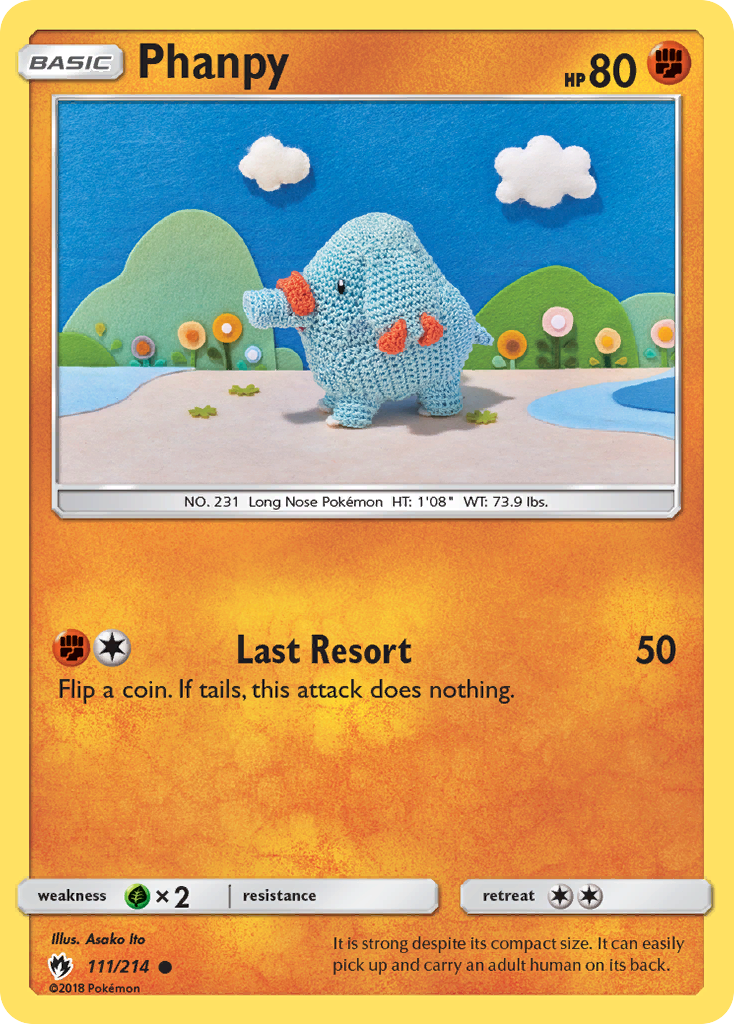 Phanpy (111/214) [Sun & Moon: Lost Thunder] | North Game Den