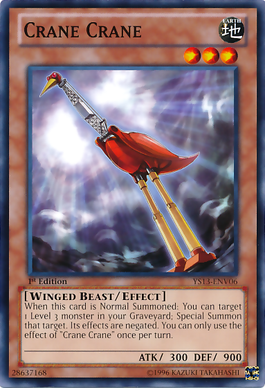 Crane Crane [YS13-ENV06] Common | North Game Den