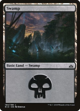 Swamp [Rivals of Ixalan] | North Game Den