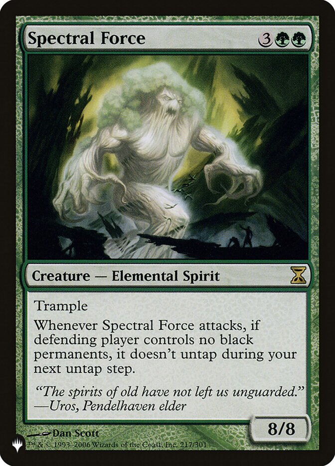 Spectral Force [The List] | North Game Den