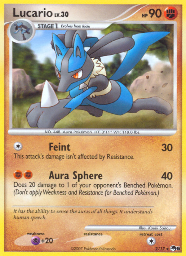 Lucario (2/17) [POP Series 6] | North Game Den