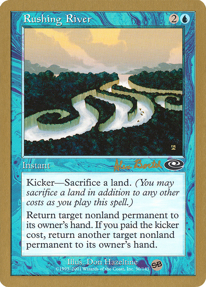 Rushing River (Alex Borteh) (SB) [World Championship Decks 2001] | North Game Den