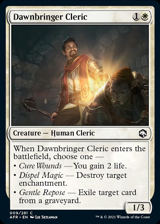Dawnbringer Cleric [Dungeons & Dragons: Adventures in the Forgotten Realms] | North Game Den