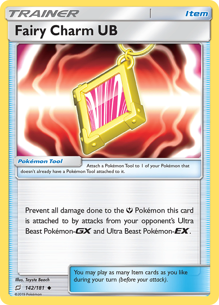 Fairy Charm UB (142/181) [Sun & Moon: Team Up] | North Game Den