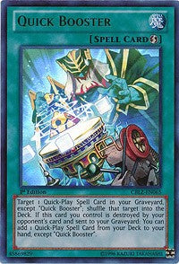 Quick Booster [CBLZ-EN065] Ultra Rare | North Game Den