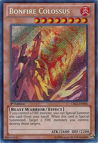 Bonfire Colossus [CBLZ-EN084] Secret Rare | North Game Den