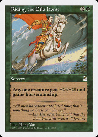 Riding the Dilu Horse [Portal Three Kingdoms] | North Game Den
