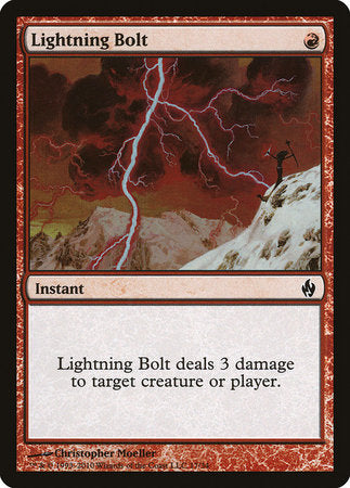 Lightning Bolt [Premium Deck Series: Fire and Lightning] | North Game Den
