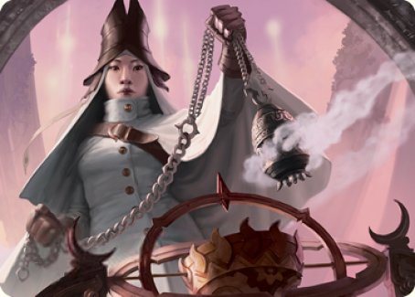 Celestus Sanctifier Art Card [Innistrad: Midnight Hunt Art Series] | North Game Den