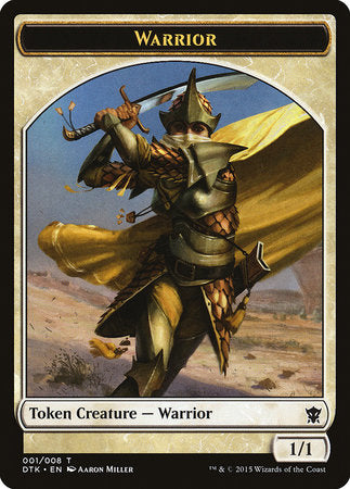 Warrior Token [Dragons of Tarkir Tokens] | North Game Den