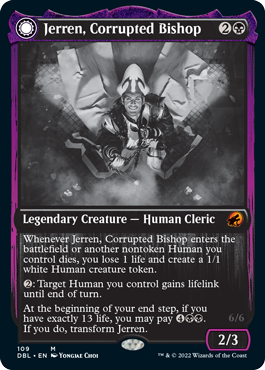 Jerren, Corrupted Bishop // Ormendahl, the Corrupted [Innistrad: Double Feature] | North Game Den