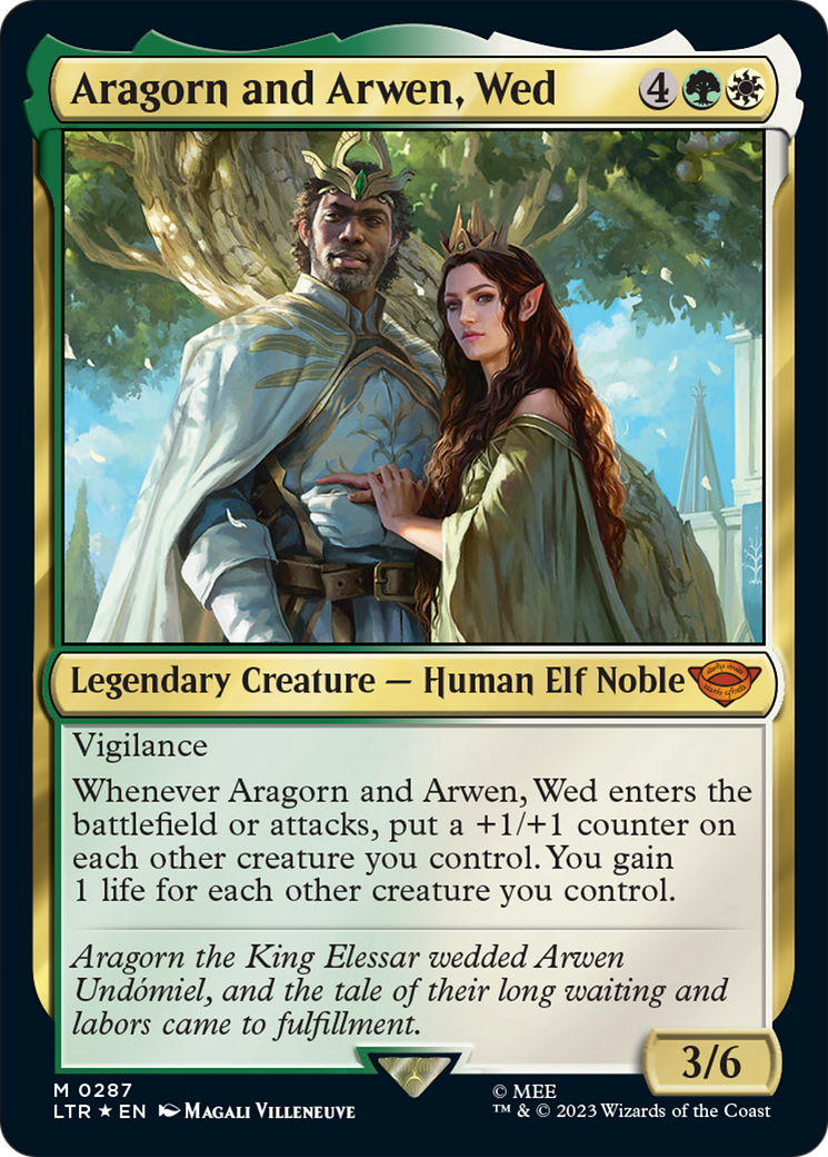 Aragorn and Arwen, Wed [The Lord of the Rings: Tales of Middle-Earth] | North Game Den