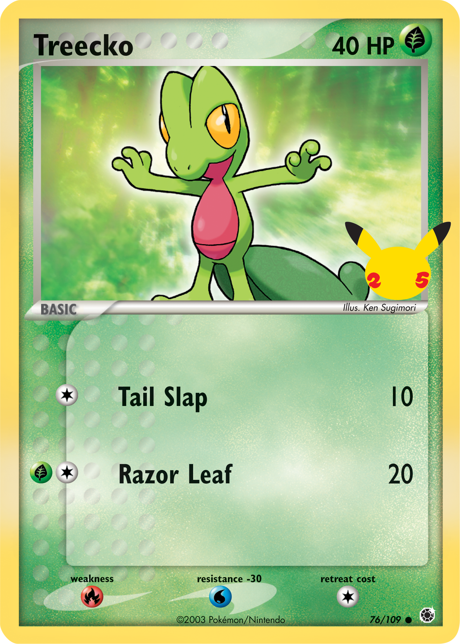 Treecko (76/109) [First Partner Pack] | North Game Den