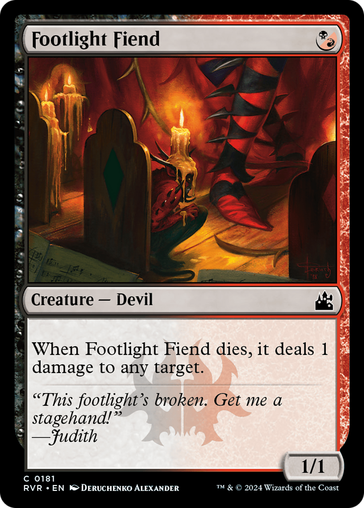 Footlight Fiend [Ravnica Remastered] | North Game Den