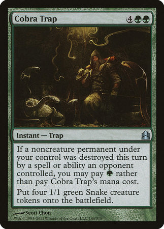Cobra Trap [Commander 2011] | North Game Den