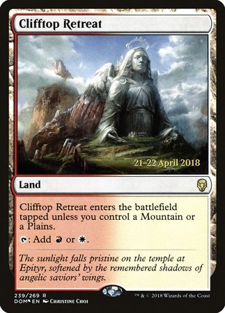 Clifftop Retreat [Dominaria Promos] | North Game Den