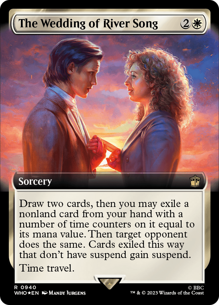 The Wedding of River Song (Extended Art) (Surge Foil) [Doctor Who] | North Game Den