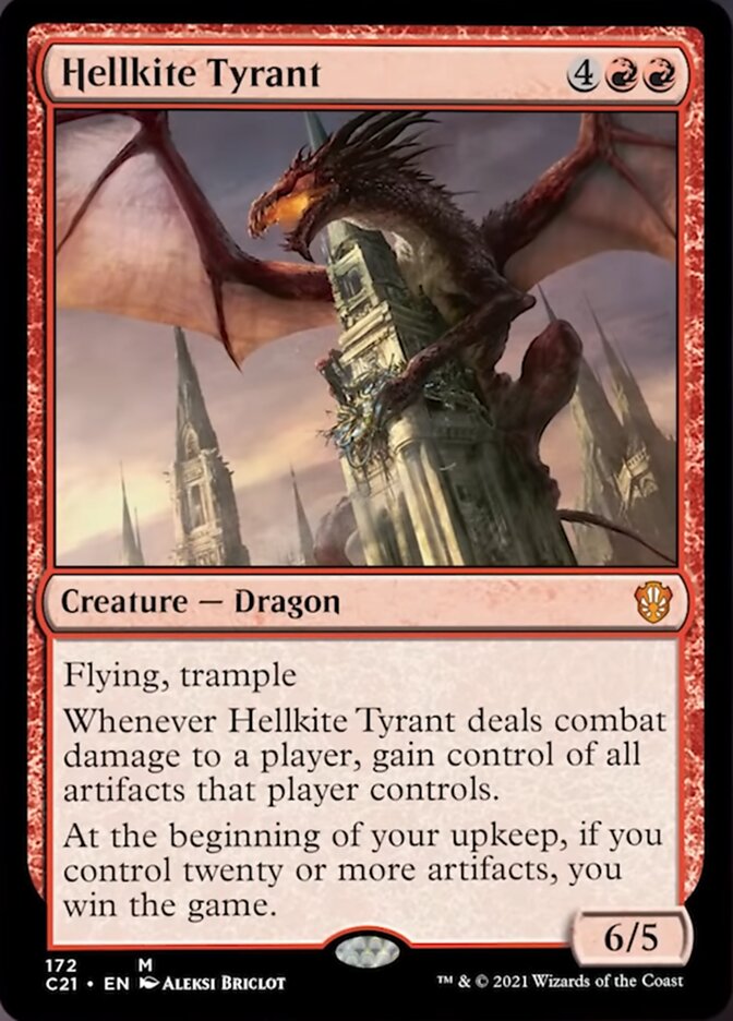Hellkite Tyrant [Commander 2021] | North Game Den
