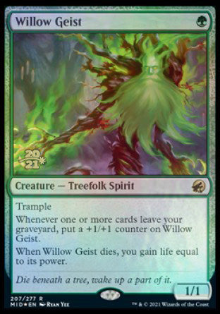 Willow Geist [Innistrad: Midnight Hunt Prerelease Promos] | North Game Den