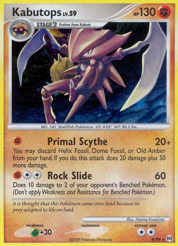 Kabutops (4/99) [Platinum: Arceus] | North Game Den