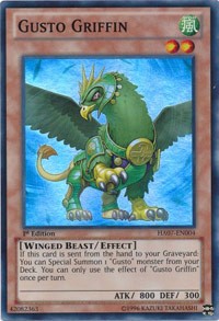 Gusto Griffin [HA07-EN004] Super Rare | North Game Den