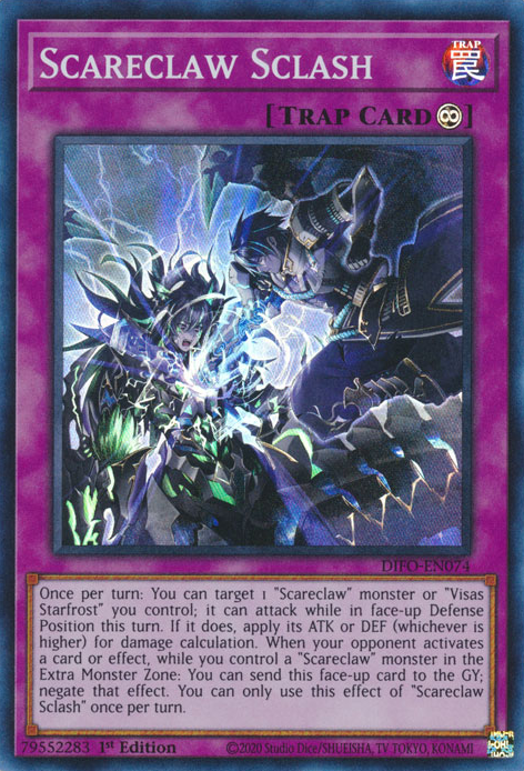 Scareclaw Sclash [DIFO-EN074] Super Rare | North Game Den