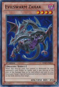 Evilswarm Zahak [HA07-EN012] Super Rare | North Game Den