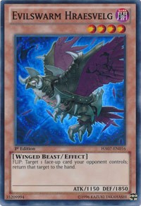 Evilswarm Hraesvelg [HA07-EN016] Super Rare | North Game Den