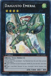 Daigusto Emeral [HA07-EN020] Secret Rare | North Game Den