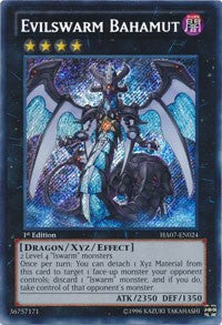 Evilswarm Bahamut [HA07-EN024] Secret Rare | North Game Den