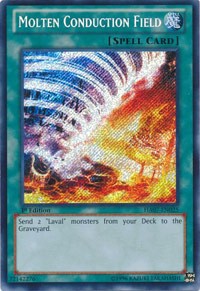 Molten Conduction Field [HA07-EN025] Secret Rare | North Game Den