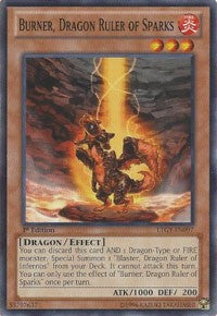 Burner, Dragon Ruler of Sparks [LTGY-EN097] Common | North Game Den