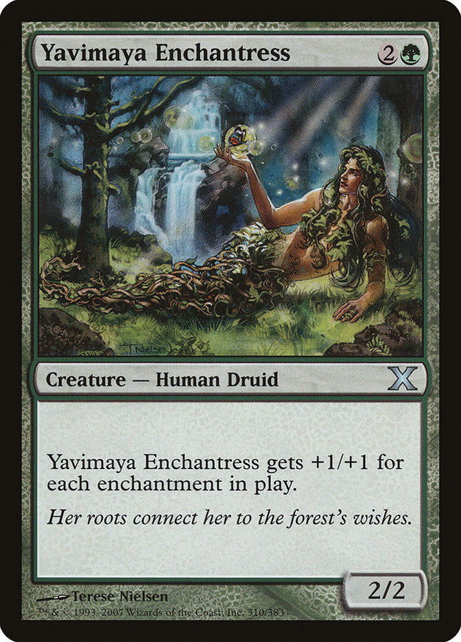 Yavimaya Enchantress [Tenth Edition] | North Game Den