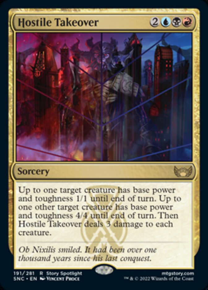Hostile Takeover [Streets of New Capenna] | North Game Den